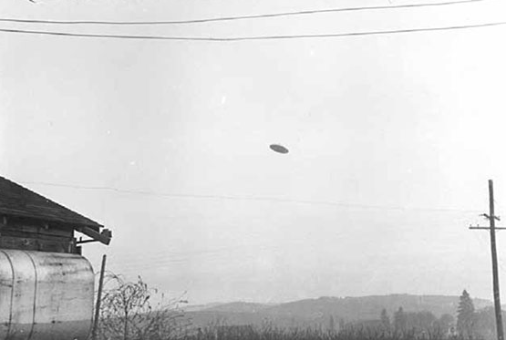 Paul Trent berømt UFO billede fra 1950 - Bevis på rumvæsner