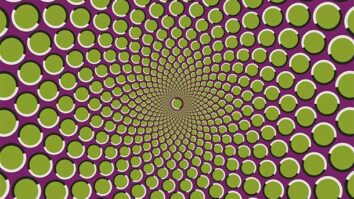 Optisk illusion der snyder dine øjne