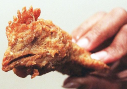 Kyllingehoved nugget - klamme ting fundet i mad