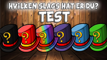 Hvilken slags hat er du? - personlighedstest