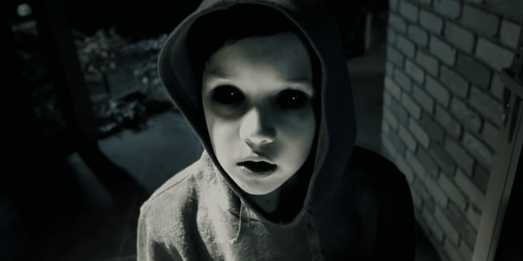 børn med sorte øjne eller uhyggelige børn