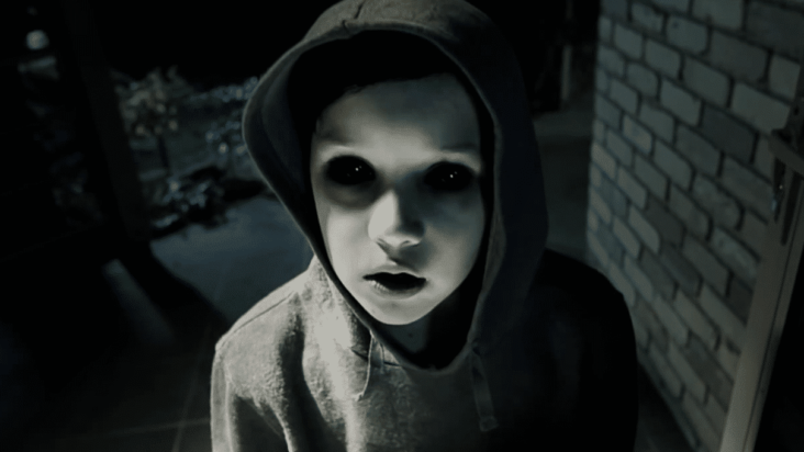 børn med sorte øjne eller uhyggelige børn